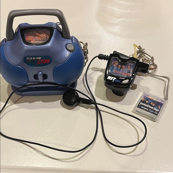 Hitclips boombox and personal mp3 player bundle y2k vintage - Picture 1 of 7